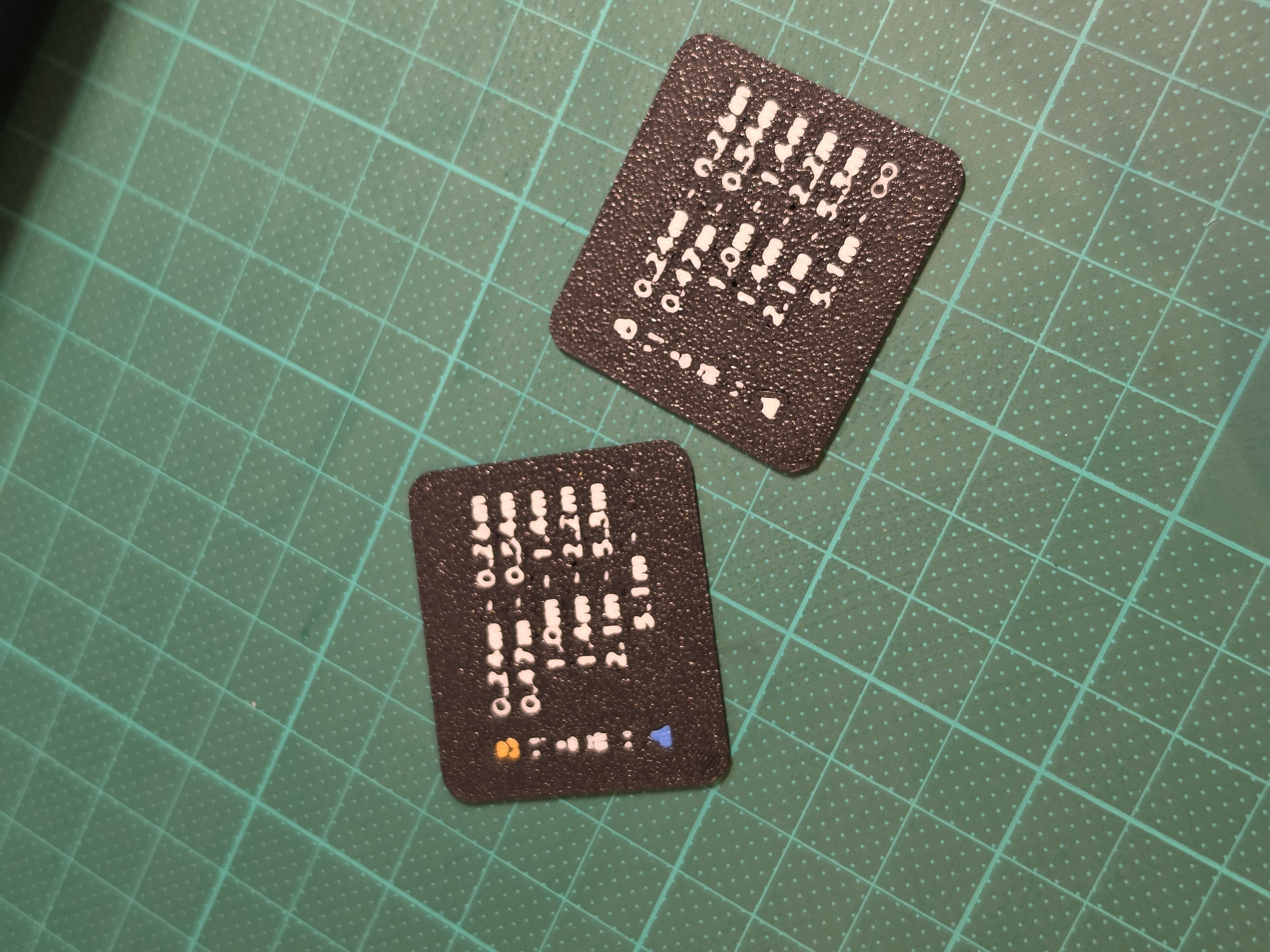 Miniatura 2 do modelo 3D Pentax17 机背对焦距离提示卡