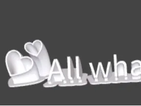 3D Valentine