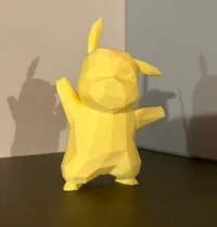 Pikachu low poly — photo 1