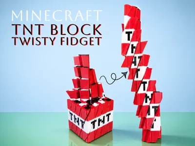 Minecraft TNT Twisty Fidget