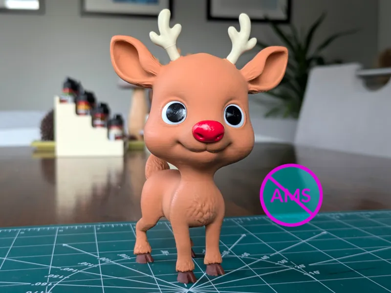 Rudolph the Red Nosed Reindeer (No AMS needed!)