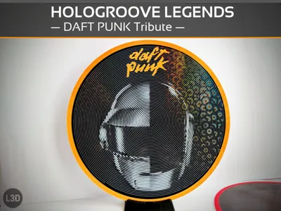Daft Punk - 3D Print Files Free Download - MakerWorld