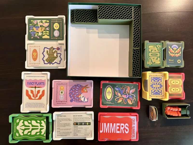 Vicious Gardens Game Insert (with all Expansions)