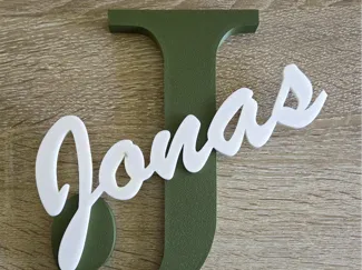 Türschild Jonas