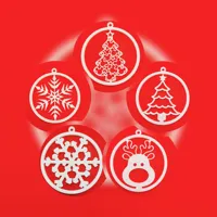 Ornements de Noël assortis — photo 1
