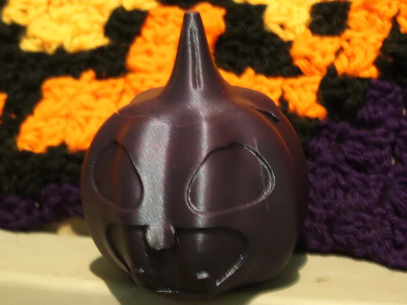 Jack-O-Lantern Container