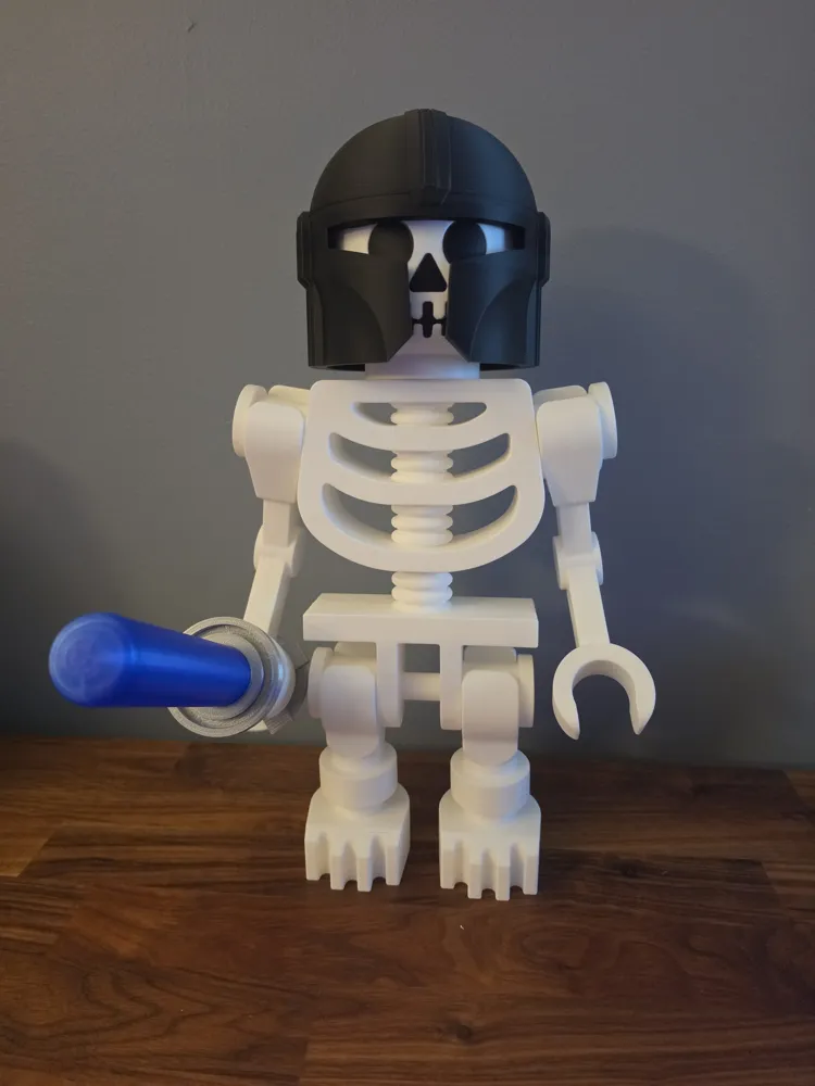 Lightsaber for Mega Brick Skeleton - Free 3D Print Model - MakerWorld