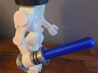 Lightsaber for Mega Brick Skeleton