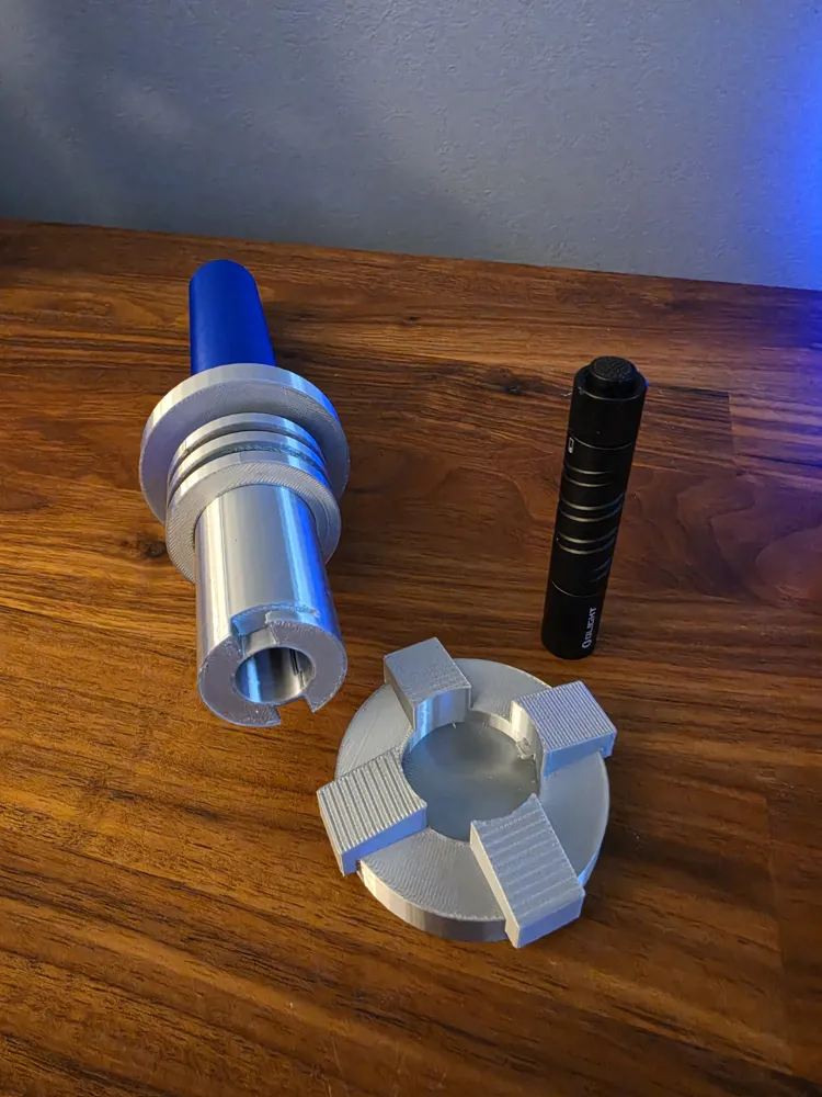 Lightsaber for Mega Brick Skeleton - Free 3D Print Model - MakerWorld