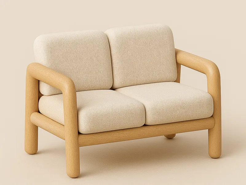Mini Japandi Sofa