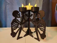 Chandelier squelette pour bougies chauffe-plat — photo 2