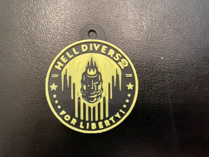 HellDivers 2 Keychain