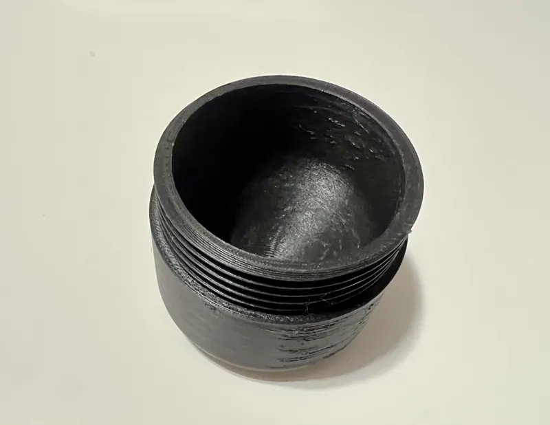 Storage Container: Concave Bottom & Airtight Lid