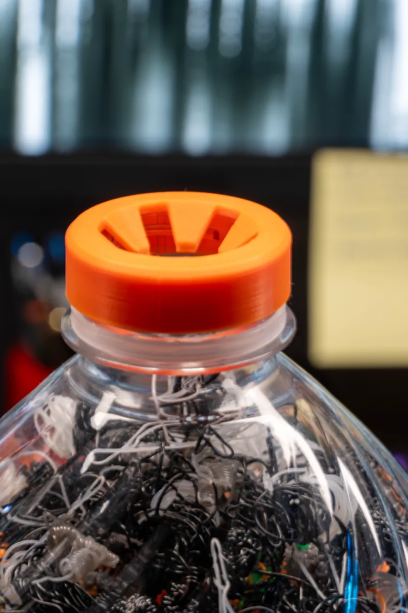 Printer Poop Bottle Holder Cap
