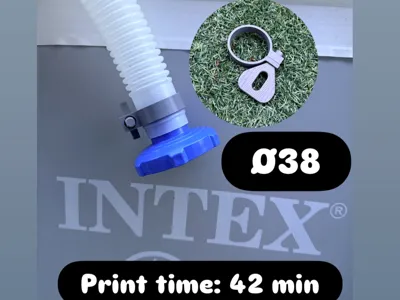 INTEX BESTWAY 38 MM POOL HOSE CLAMP