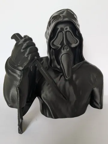 Figura decorativa: Ghostface bust — vista de referencia 5