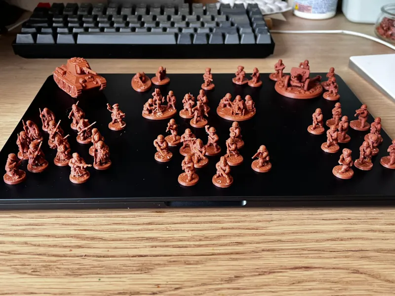 Chibi WW2 Soviet - 20mm for Bolt Action 1000pnt 