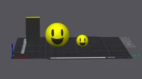 200% scale Smiling Emoji