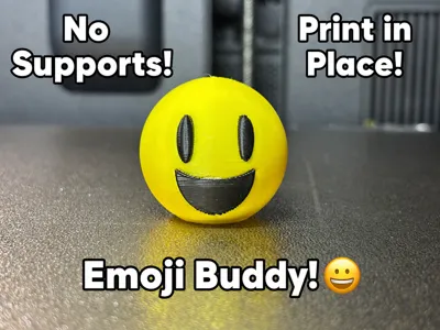 Smiling Emoji, Desktop Buddy