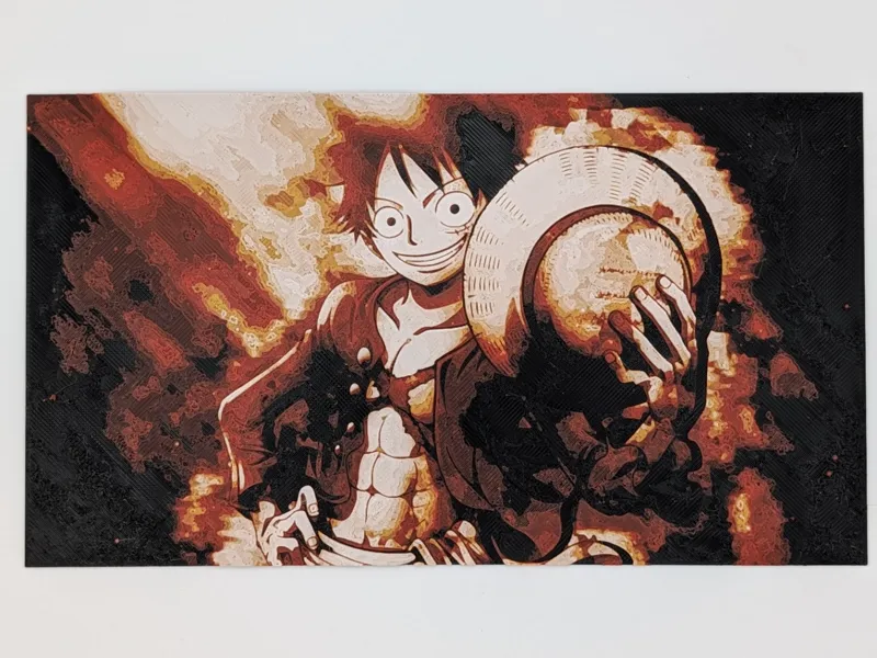 Hueforge Monkey D. Luffy