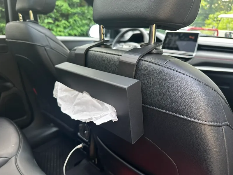 Car Headrest Kleenex Tissue Box