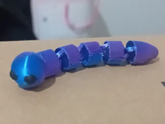 Small Articulated Flexi Worm