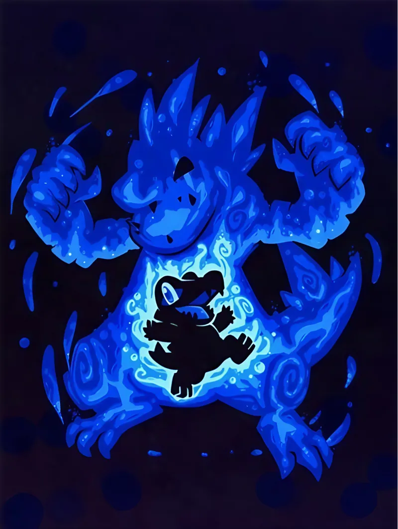 Feraligatr Hueforge / The Ferocious Water Within