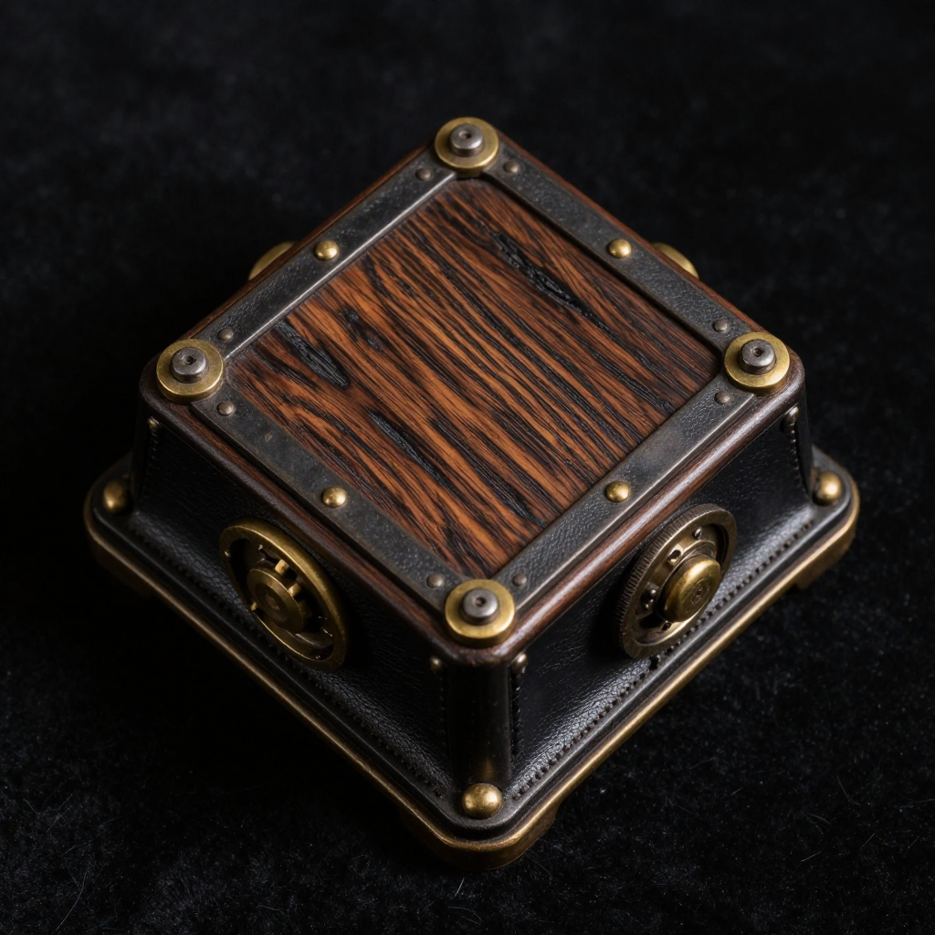 Miniatura 3 do modelo 3D Square Steampunk Bases