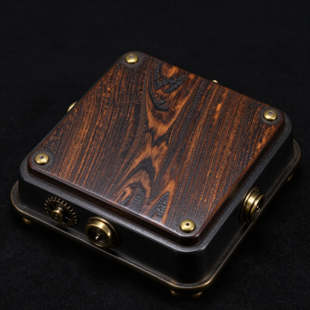 Miniatura 5 do modelo 3D Square Steampunk Bases