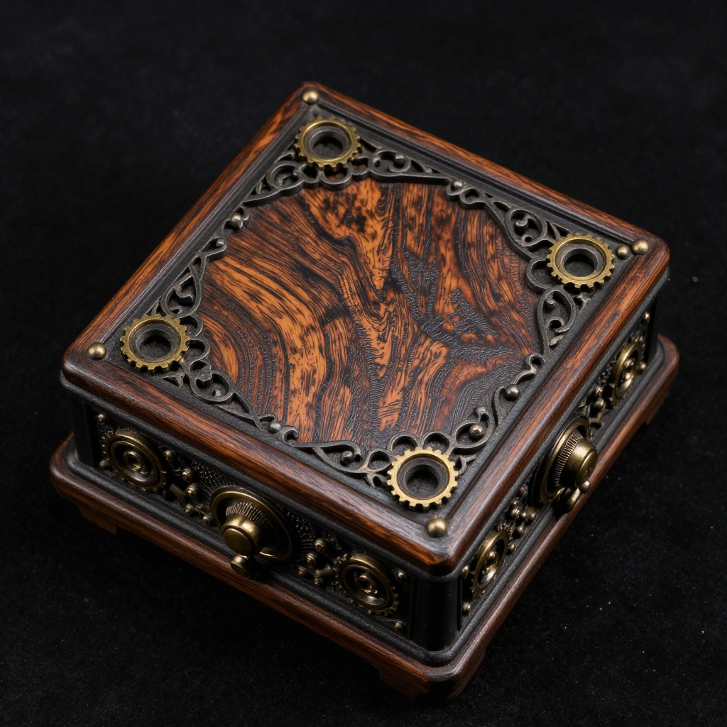 Miniatura 13 do modelo 3D Square Steampunk Bases