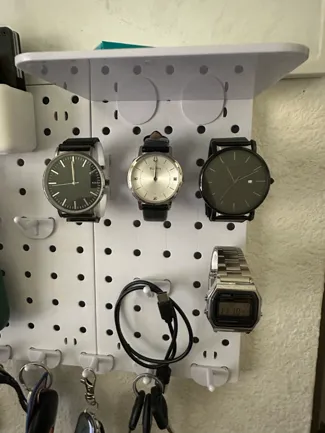 Watch Holder Pegboard