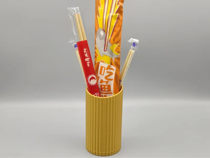 外卖餐具收纳桶