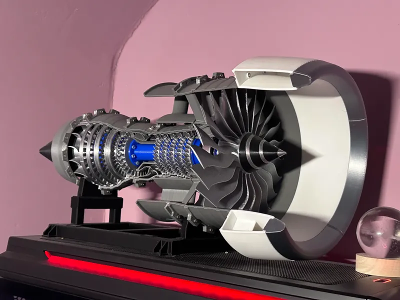 Jet Engine Nose Cowl 