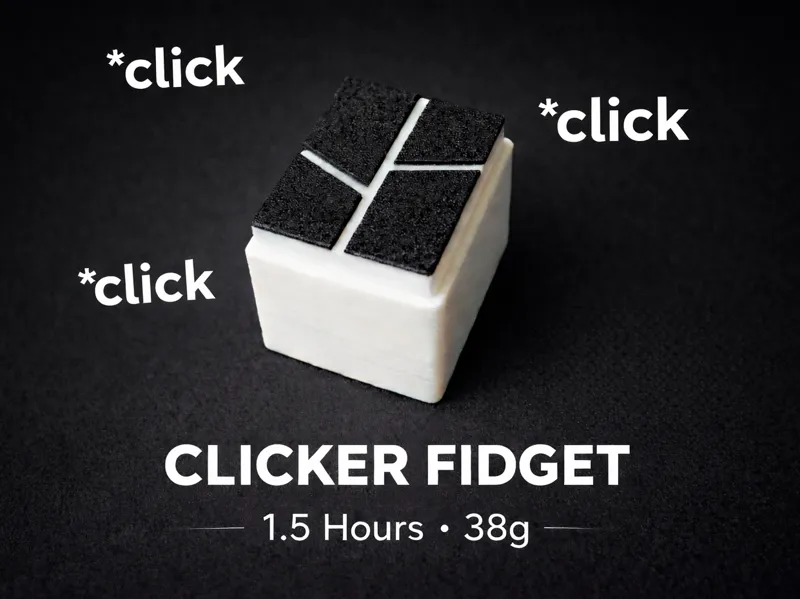 Bambu Clicker Fidget (no parts needed)
