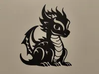 Décoration murale Dragon Spyro — photo 2