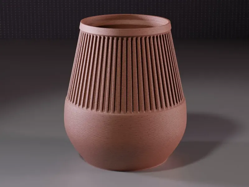 Vase 0001A - Pear vase