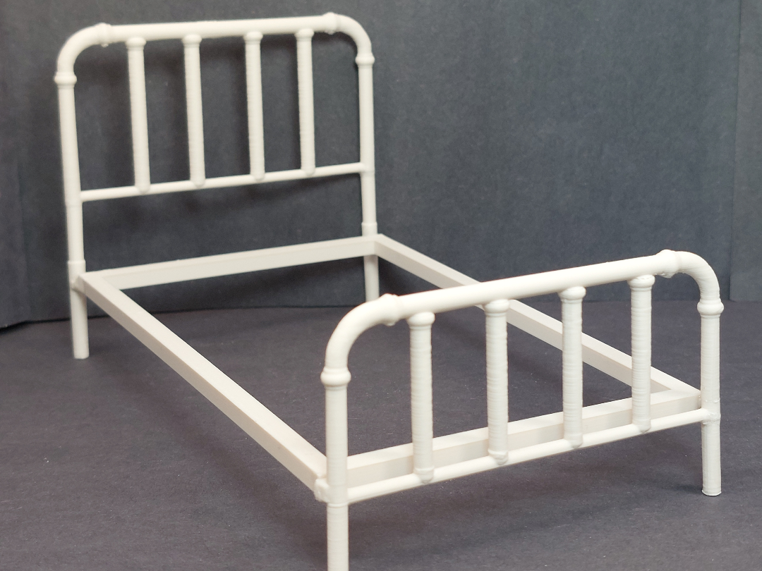 Miniature Brass Bed - 1