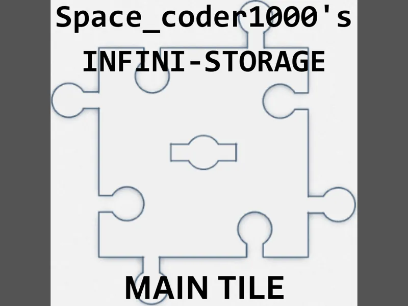 INFINI-STORAGE (Main tile)