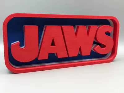 JAWS Logo Sign