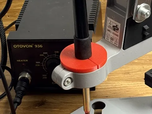 3D printed Part Thread Insert Press Clamp