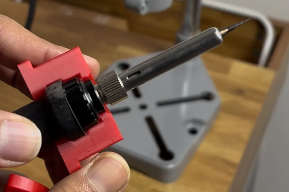 3D printed Part Thread Insert Press Clamp - Free 3D Print Model ...