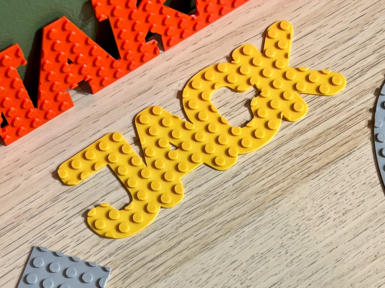 Brick Your Name - Customize on MakerWorld! view 4
