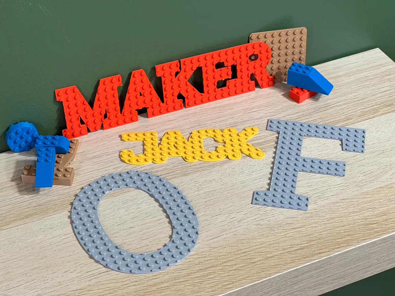Brick Your Name - Customize on MakerWorld! view 3