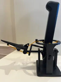 Joystick et avion de chasse miniature — photo 2