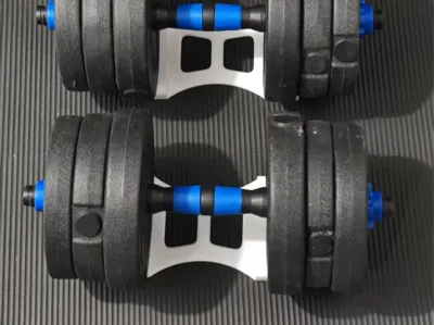 Dumbbell rack, dumbbell accessories, dumbbell stand; allows push-ups with dumbbells in place