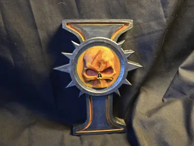 DarkTide 40k Zealot Rosette