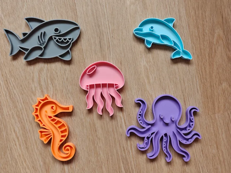 Ocean Animal Sensory Play
