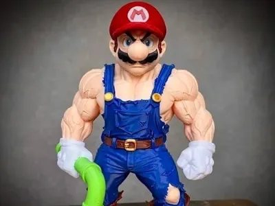 Mario Muscle No AMS