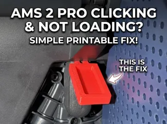 AMS 2 PRO Filament Feed Fix! Hub Spring Issue!