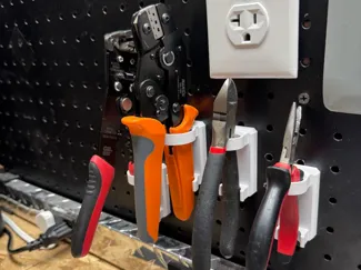 Pegboard Pliers Holder
